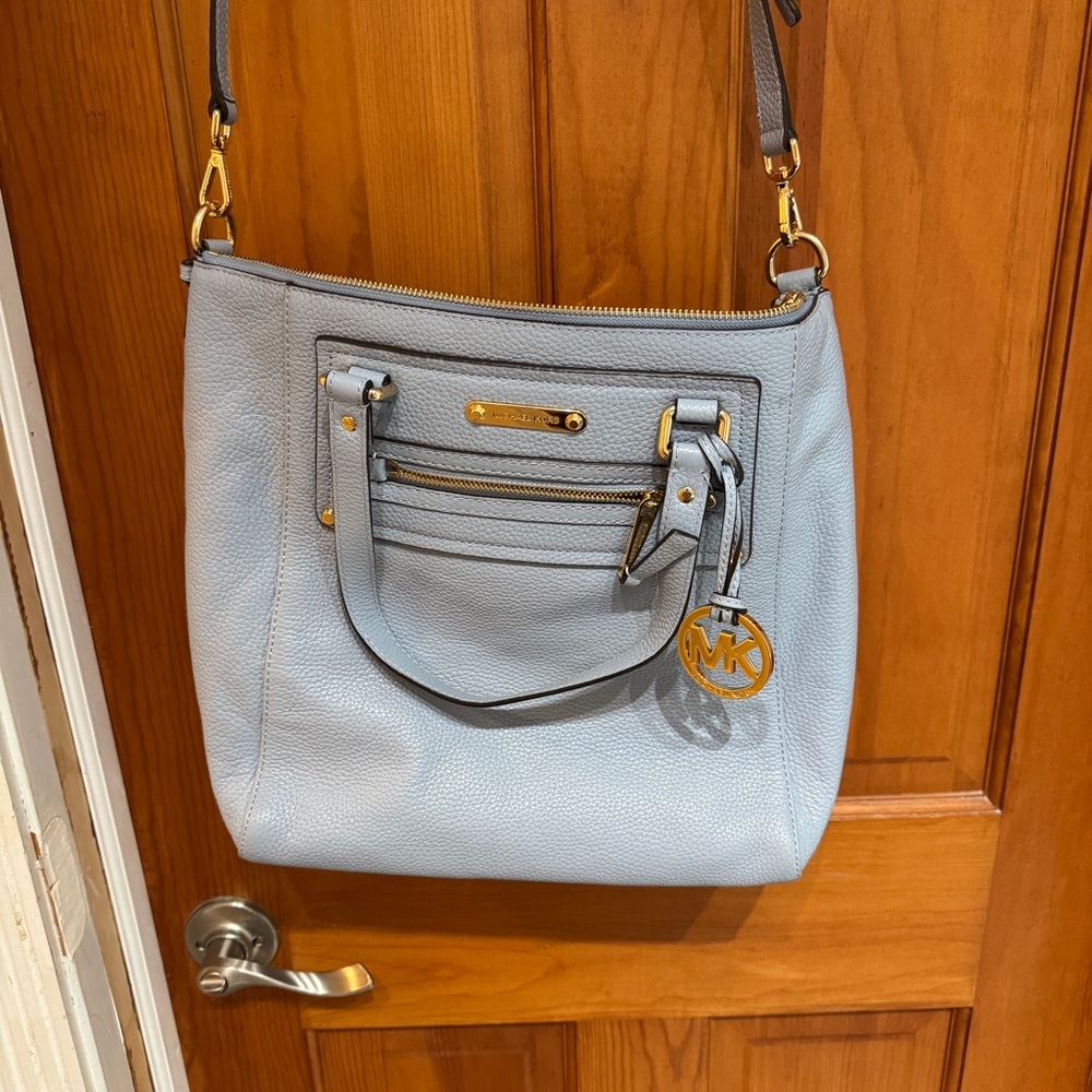 NWT Michael Kors light blue purse - Picture 11 of 11